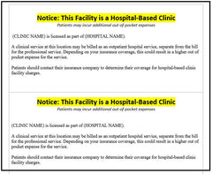 Hospital Based Clinics